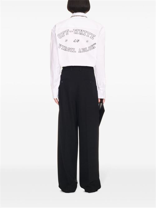 Tailored Trousers OFF WHITE | OMCA24BF24FAB0021010